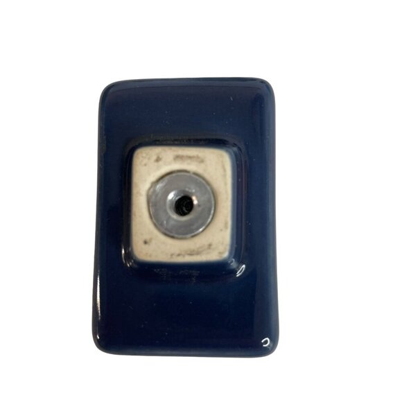 7 Blue Star Soap Flakes Ceramic Drawer Knobs Retro Chic Bubbly Unique - Picture 5 of 9